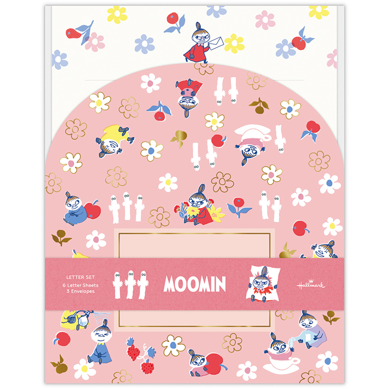 MOOMIN ムーミン レターセット MOADレッド/843-373